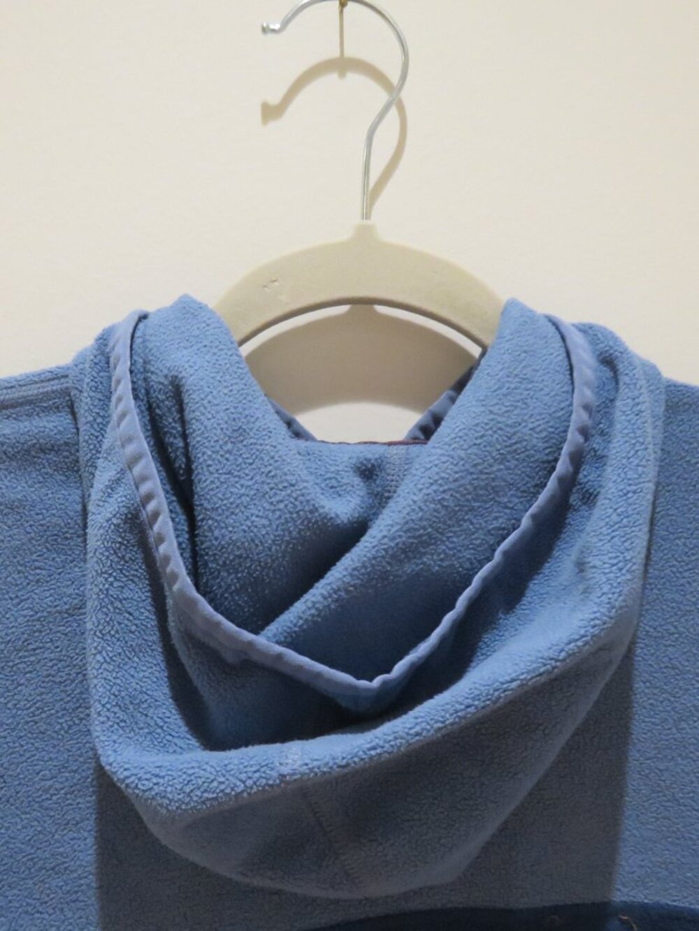 PATAGONIA Micro D Snap-T Hooded Full Zip Fleece Jacket Blue Boys Size 12 Outdoor - Picture 9 of 13